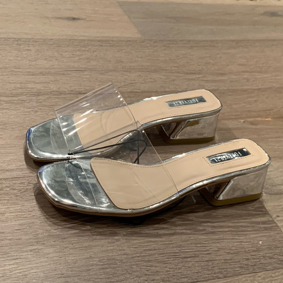 forever 21 clear sandals